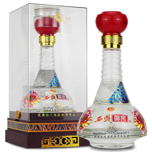 【长期有货】 西凤御窖酒醇品 45度浓香型白酒 整箱6瓶*500ml包邮 商品图0