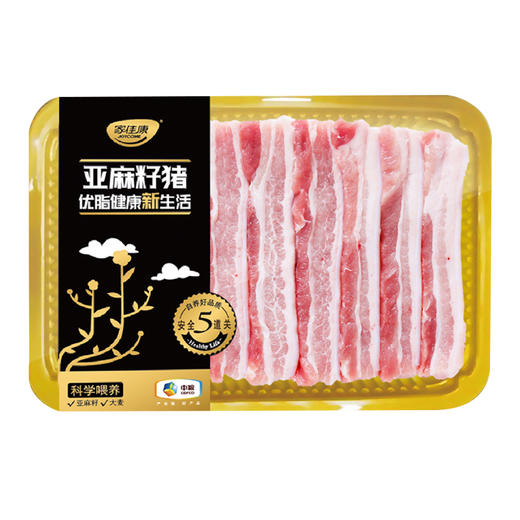 亚麻籽猪五花肉片240g 商品图1