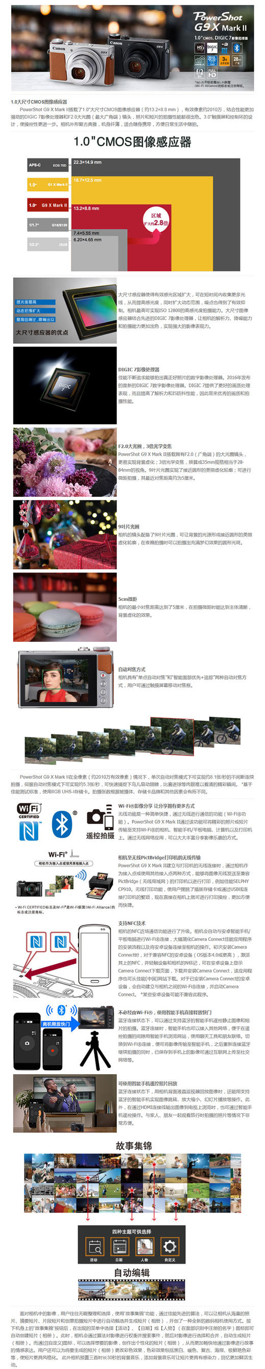 佳能（Canon）PowerShot G9 X Mark II G9X2 数码相机 （2010万有效像素 28-84mm变焦）V...JPY带授权招加盟代理 商品图1