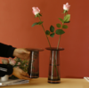 【家居摆件】韩国网红款设计水培透明玻璃花瓶北欧客厅样板间简约装饰摆件 商品缩略图2