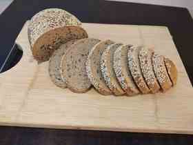 220亚麻籽黑麦面包500g 无油无糖无蛋无奶 周三周日发货