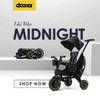 以色列Doona Likl Trike 四合一三轮车-限量款午夜黑 3岁以下 商品缩略图2
