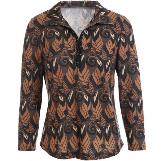 乔万尼衬衫设计感小众秋季新款长袖上衣时尚百搭气质衬衣ES3C503 商品图4