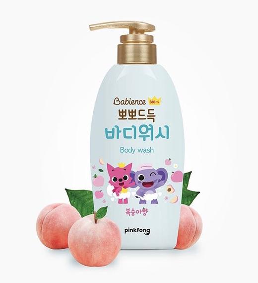 베이비언스 뽀뽀드득 바디워시  복숭아향  380ml 商品图0