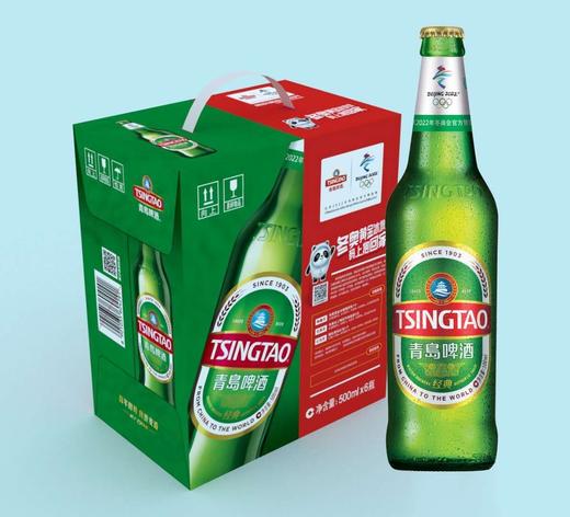 青岛啤酒经典500ml*6瓶 商品图0