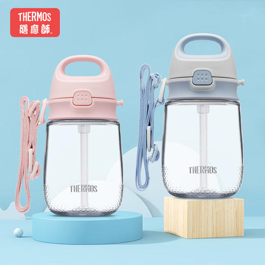 （超值）膳魔师 儿童吸管杯 猪猪便携水杯 学饮杯 恐龙杯 370ml 商品图2