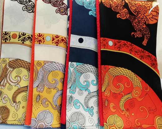 3F ALA专柜桑蚕丝丝巾 商品图1