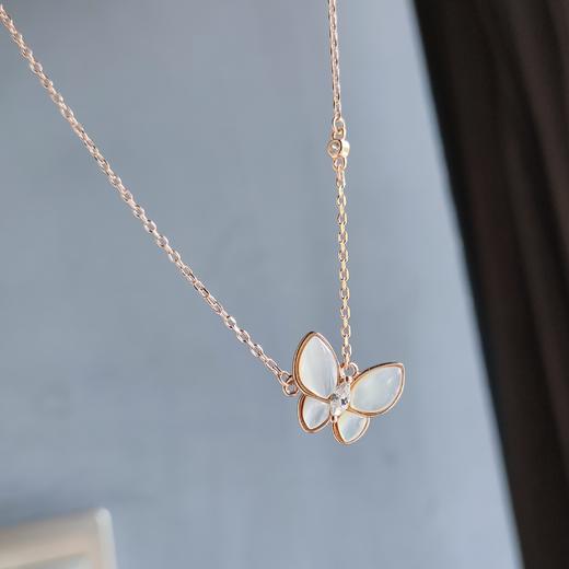 S925银蝶恋花套链 商品图2