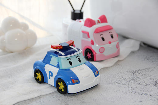 （超值）韩国POLI 我珂爱 小汽车儿童 宝宝 面霜 水蜜桃味 /香草味50g 商品图4