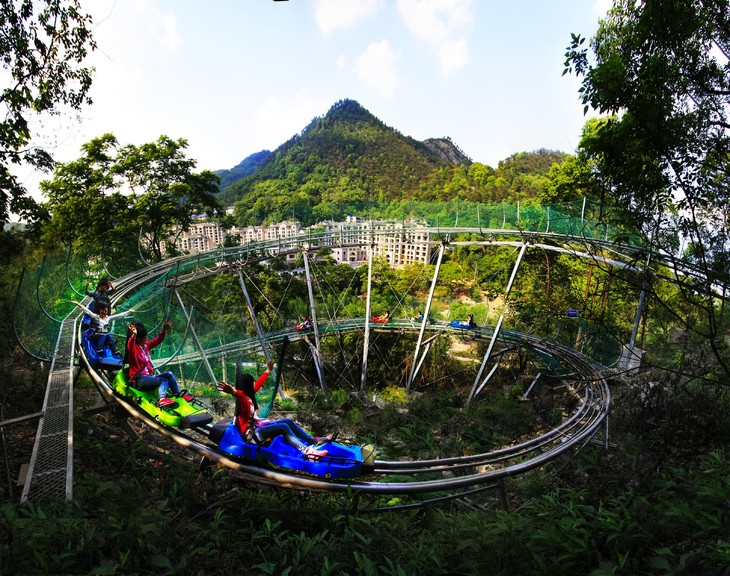【巴南双晒 直播秒杀】南温泉索道上行 滑道下行套票