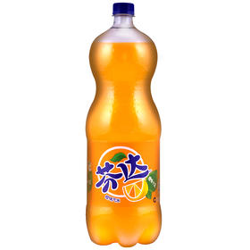 芬达橙味汽水2L