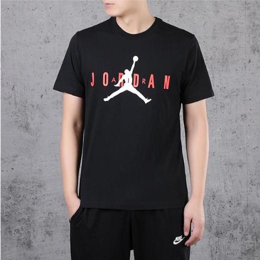 399特惠专区耐克nikenikeairjordan男女aj飞人半短袖黑白圆领运动t恤
