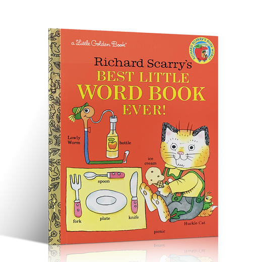 【单词认知】英文原版书 Richard Scarry's Best Little Word Book Ever 会讲故事的单词书 商品图0