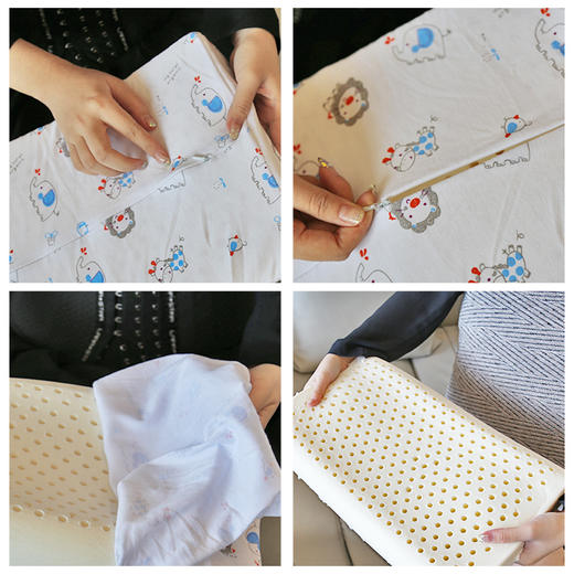 （超值）泰国依芙龄 乳胶枕 儿童婴儿枕头 成人枕 商品图3