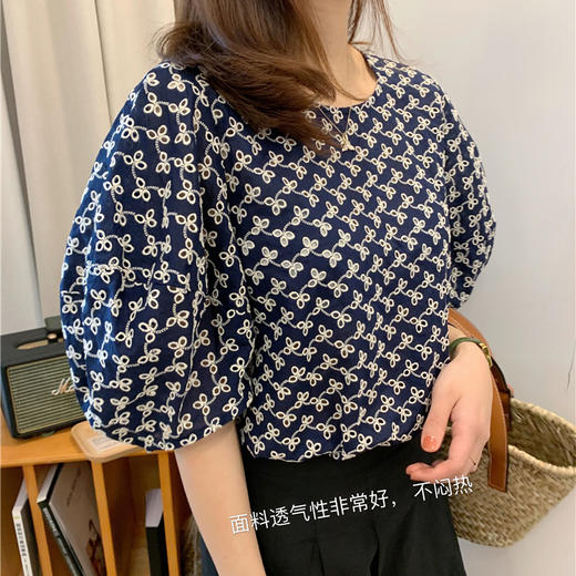 裁缝学苑AG73 泡泡袖上衣衬衫纸样短袖衬衣女服装打版裁剪图新款 商品图3