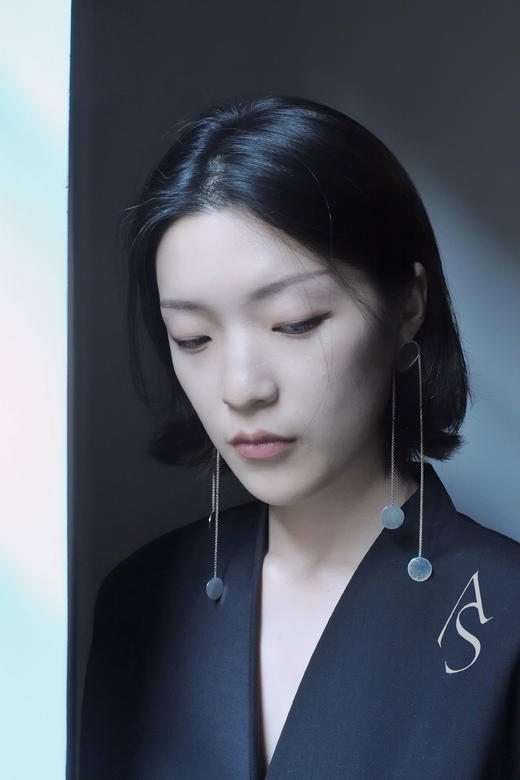 Saskia Diez 银色三圆镜面耳饰（一对） 商品图2