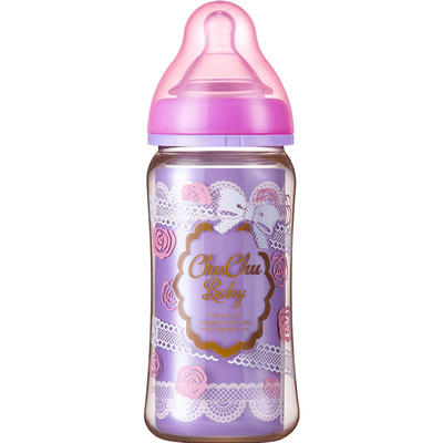 （超值）日本原装chuchubaby啾啾 可爱妈妈宽口婴儿奶瓶 ppsu 轻盈耐摔 商品图6