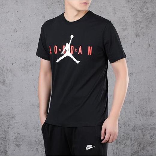 399特惠专区耐克nikenikeairjordan男女aj飞人半短袖黑白圆领运动t恤