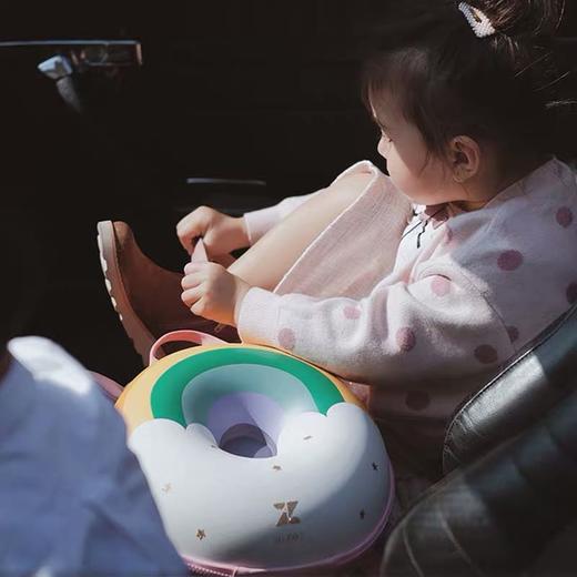 （超值）All-Joint 优仅儿童双肩甜甜圈书包 女孩天使彩虹 男孩宇宙星空包包 商品图4