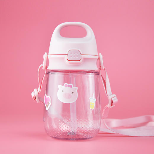 （超值）膳魔师 儿童吸管杯 猪猪便携水杯 学饮杯 恐龙杯 370ml 商品图3