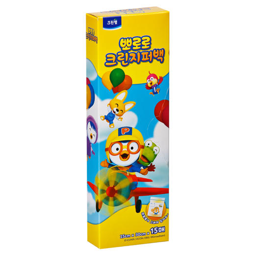 뽀로로 슬라이딩 지퍼백대 25cm*24cm*8cm 商品图0