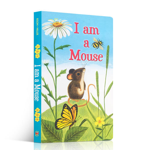英文原版绘本I am a mouse我是一只小老鼠   儿童英语启蒙认知纸板宝宝撕不烂廖彩杏推荐 商品图0