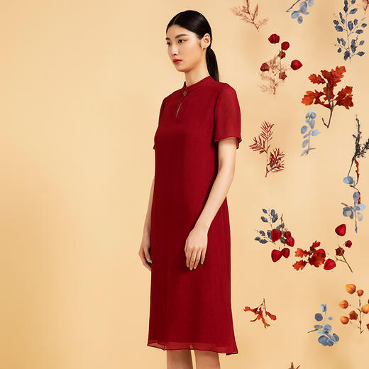 @QH戴布拉芬连衣裙L23B554 商品图3