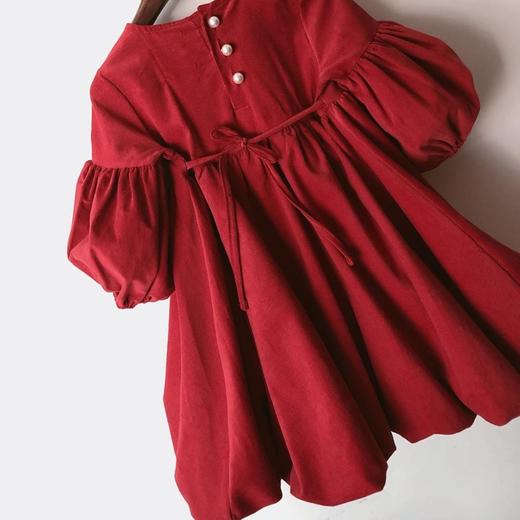 裁缝学苑 TG62女童连衣裙服装纸样裁剪图童装新款泡泡袖儿童样板 商品图1