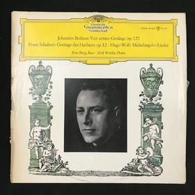 LP黑胶唱片 勃拉姆斯《四首严肃的歌Op.121》 舒伯特《竖琴手之歌Op.12》 雨果·沃尔夫《米开朗基罗歌集》