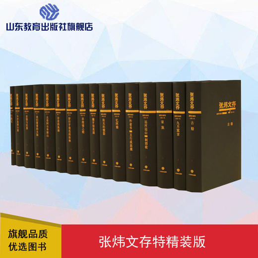 张炜文存（16卷）特精装版 经典文学畅销书籍 茅盾文学奖获得者中国好书作者张炜 商品图0