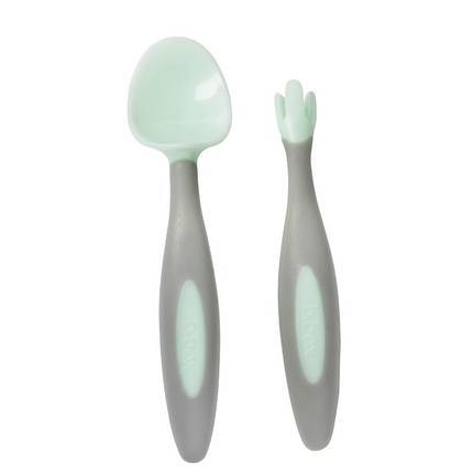 （超值）澳洲b.box 宝宝训练勺 叉勺套装 雪糕色 经典 商品图7