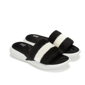 西村名物运动风条纹拖鞋厚底X29BJ20381