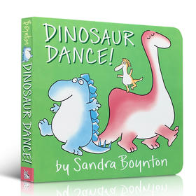 英文原版 Dinosaur Dance! 恐龙跳舞 低幼儿童单词汇启蒙