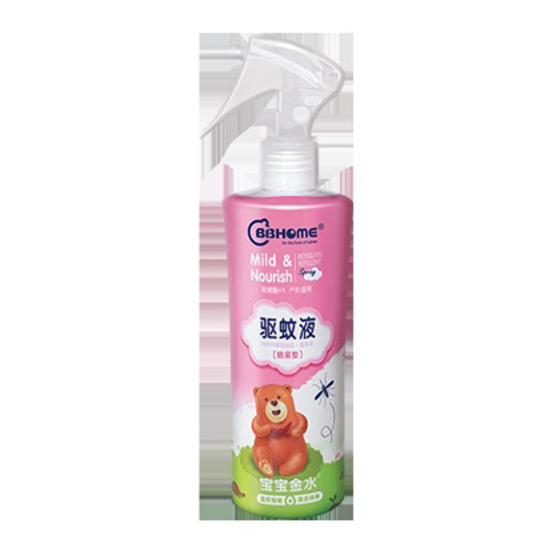 宝宝金水驱蚊液200ml(喷雾型)温和防蚊 舒缓皮肤不适 户外旅游驱蚊 远离蚊叮虫咬JPY带授权招加盟代理