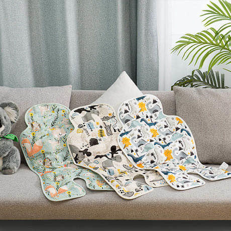 （超值）【夏日特惠】韩国ARAMOON 婴儿童凝珠推车坐垫靠垫车垫安全座椅凉垫凉席 商品图1