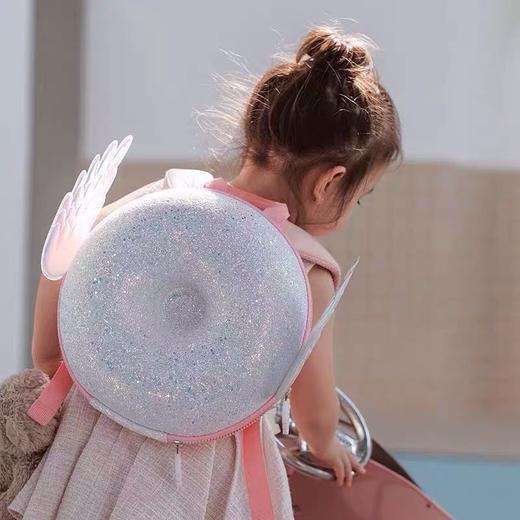 （超值）All-Joint 优仅儿童双肩甜甜圈书包 女孩天使彩虹 男孩宇宙星空包包 商品图2