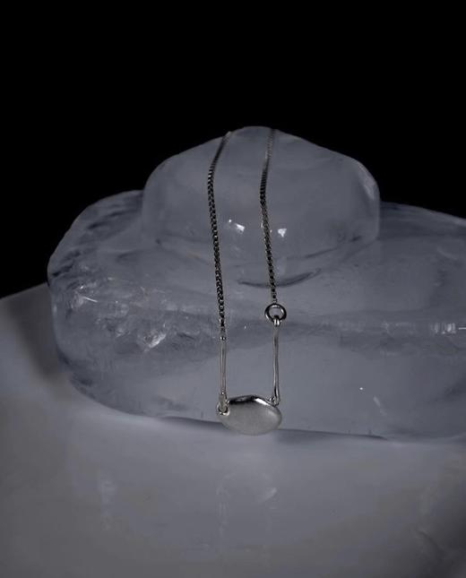 KNOBBLY 纯银/金色小号盒式吊坠项链 商品图7