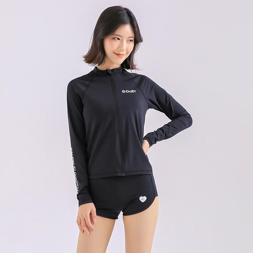 现货  韩国VVC 夏季新款防晒泳衣外套可下水防紫外线沙滩透气外搭薄外套 商品图1