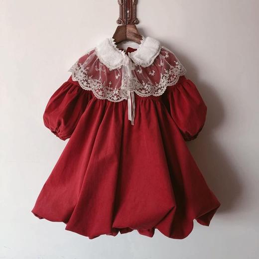 裁缝学苑 TG62女童连衣裙服装纸样裁剪图童装新款泡泡袖儿童样板 商品图2