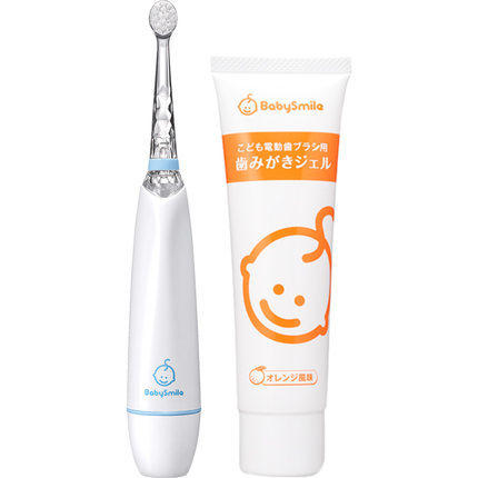 （超值）日本babysmile日本 婴幼儿童 电动牙刷 牙膏套装 商品图0