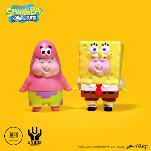 现货 Unbox 海绵宝宝 肥仔 Spongebob派大星Chubby Chunk 商品图1