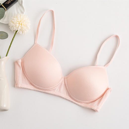 上海旗袍厂TG-TG02S001绢丝文胸女士内衣 针织真丝文胸薄款运动无钢圈文胸少女文胸 商品图12