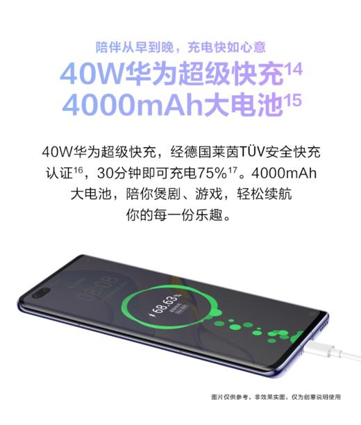 华为 HUAWEI nova 7 Pro 3200万追焦双摄 50倍潜望式变焦四摄 5G SoC芯片 全网通5G手机JPY带授权招加盟代理 商品图12