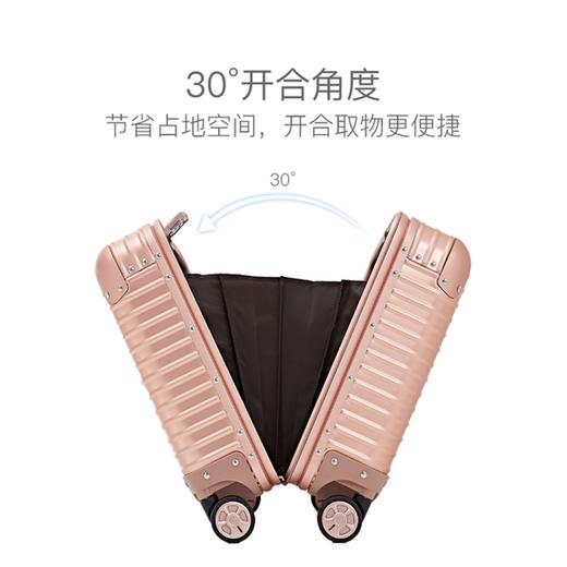 全铝镁行李箱ins潮铝框男女拉杆箱可登机防摔密码旅行箱AL-0025 商品图1