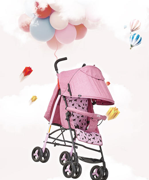 小龙哈彼婴儿车LD399H-T409JPY带授权招加盟代理 商品图5