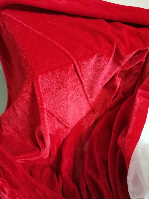 大红金丝绒布锦布红布铺桌子或揭幕用锦戒红布1.6米宽要多长都可以论米卖单位是米1米以上出售 商品图8