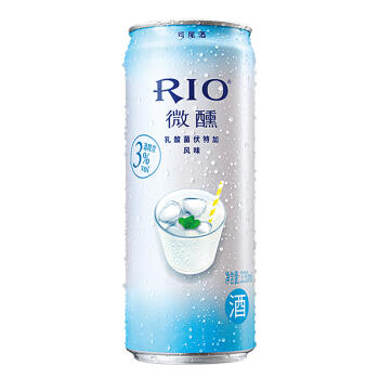 锐澳（RIO）鸡尾酒 细高罐 混合装 330ml*24罐 商品图4