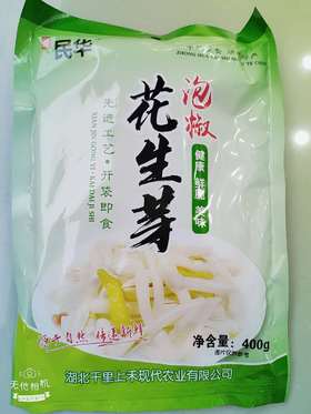 民华泡椒花生芽400g