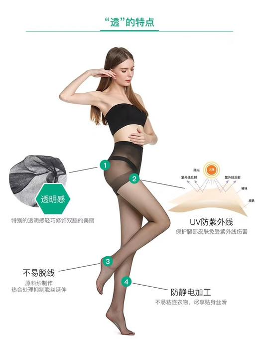 2F厚木连裤袜 商品图5