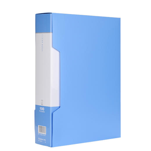 齐心 PF超省钱资料册 A4 蓝色 商品图1